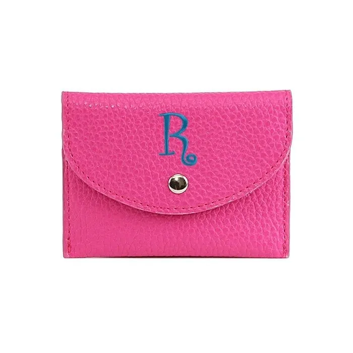 GC1037 Monogrammable Pebbled Cardholder