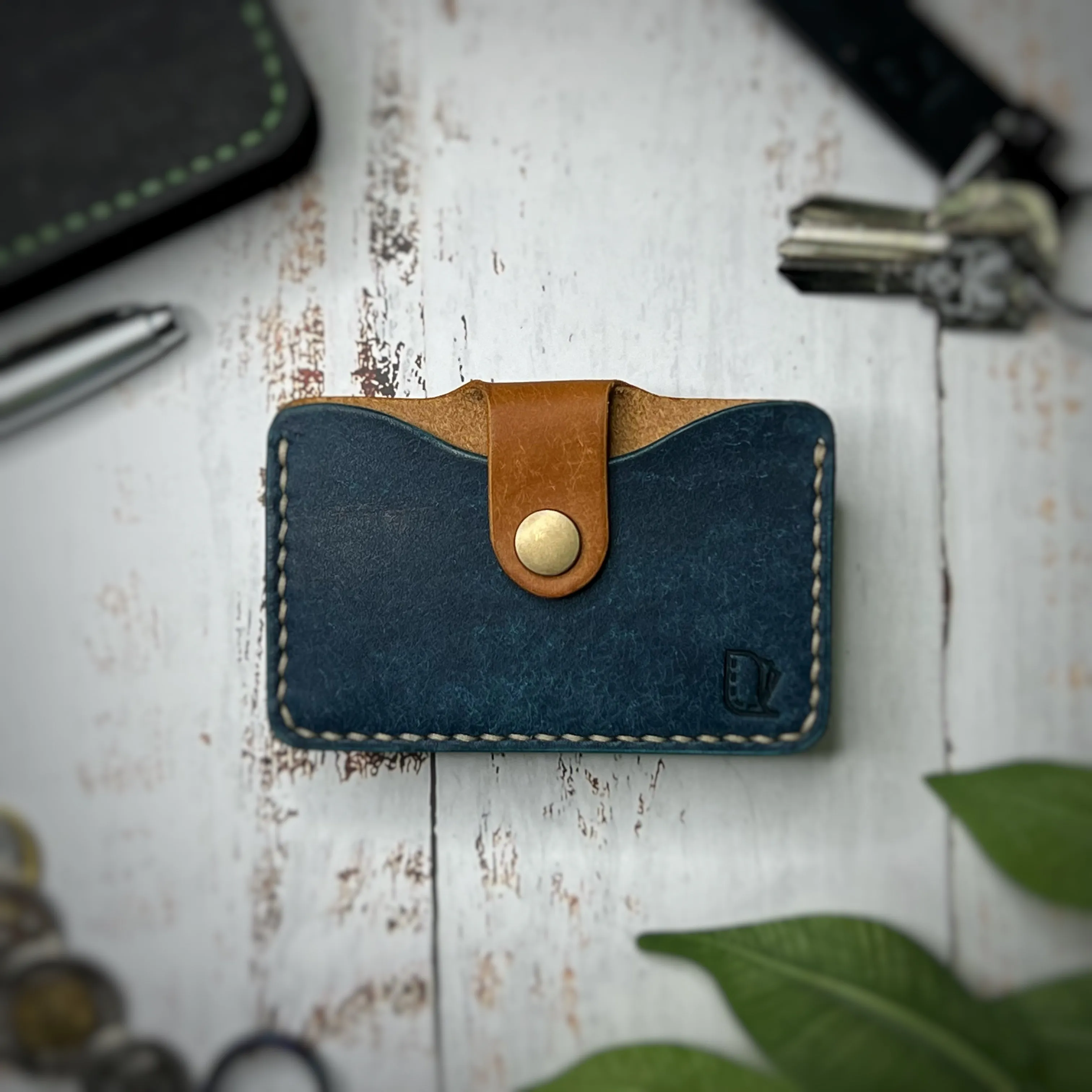 The Tupelo | Handmade Vegetable Tanned Leather Card Holder