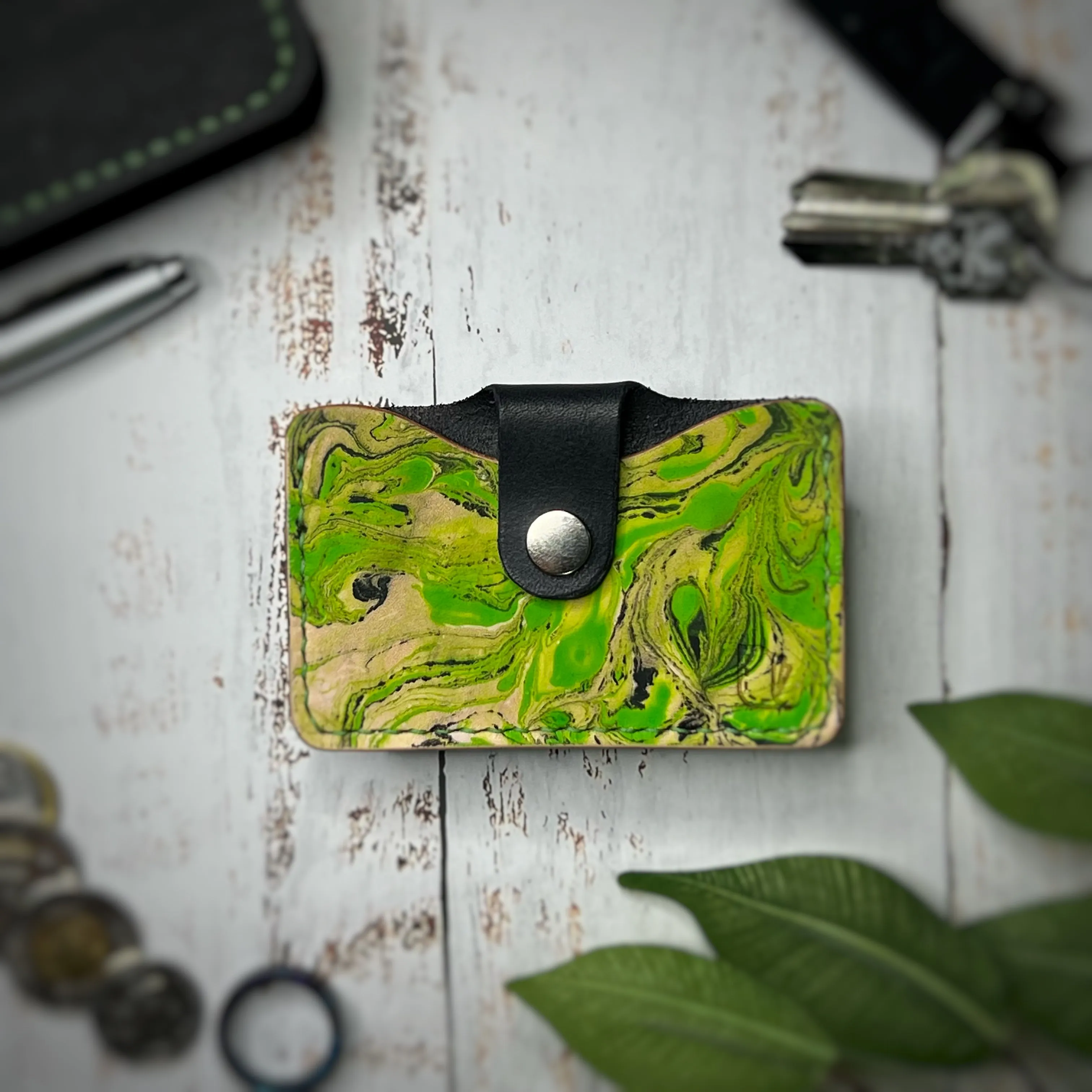 The Tupelo | Handmade Vegetable Tanned Leather Card Holder