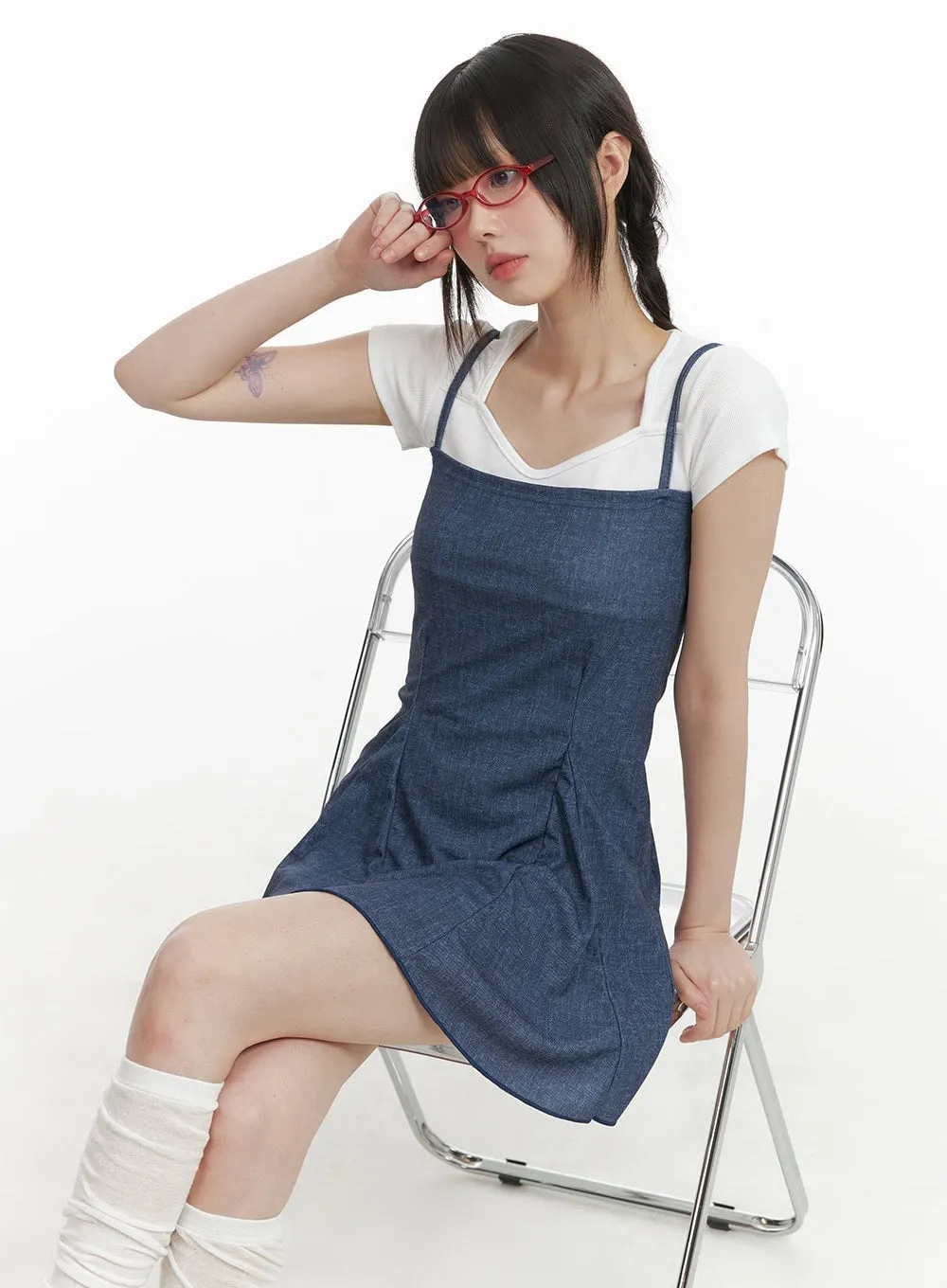 Trendy Tint Solid Glasses CY414