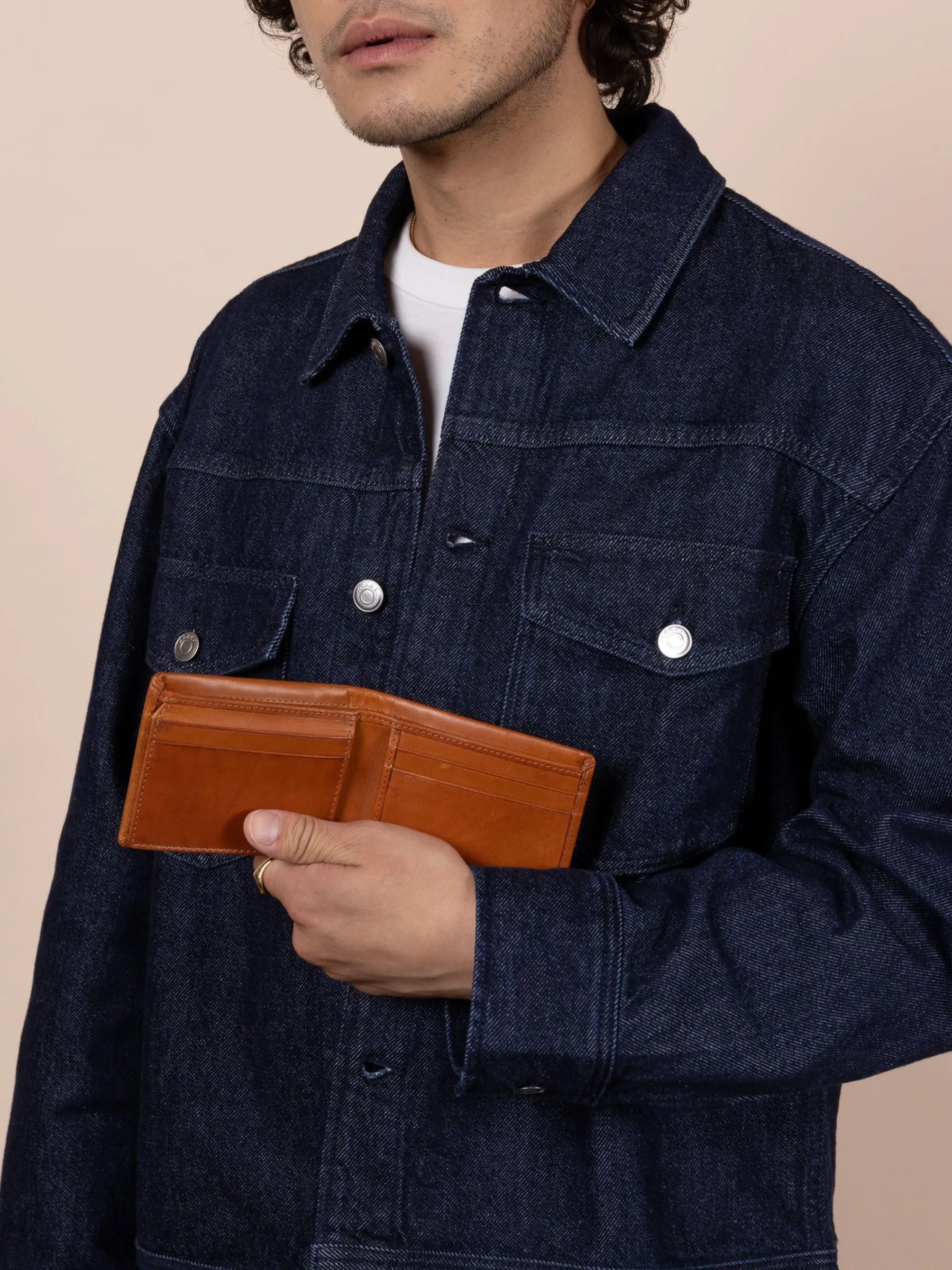 Wallet Joshua Cognac Sustainable Leather | O My Bag