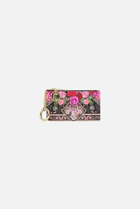 ZIPPED CARDHOLDER POUCH RESERVATION FOR LOVE
